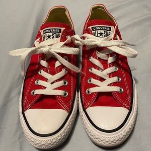 red Converse
